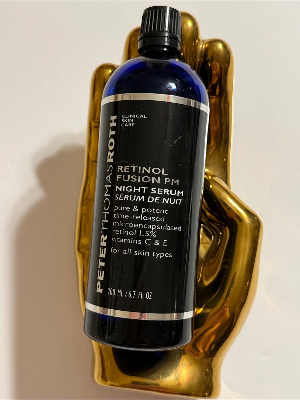 Peter Thomas Roth Mega Retinol Fusion PM Night Serum. 6.7 oz/ 200ml